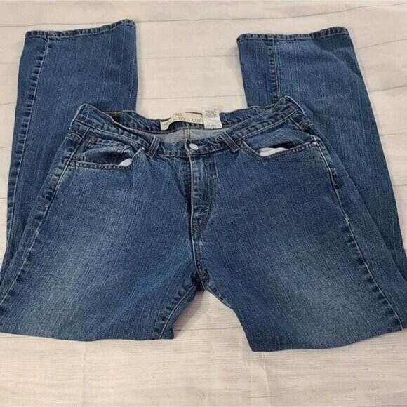 Levi's 515 Nouveau Bootcut Jeans 12L - Picture 5 of 7